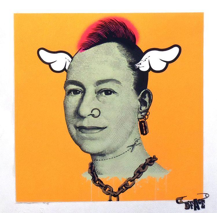 More Punk Than You Punk (Fluorescent Orange)