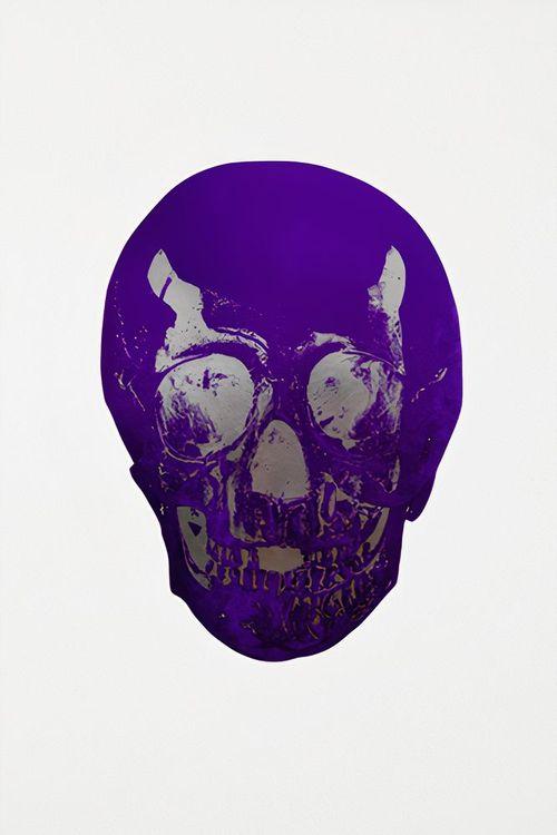 The Dead (Imperial Purple Silver Gloss Skull)