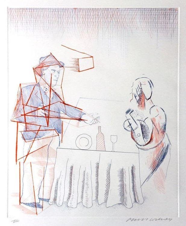 Figures With Still Life
