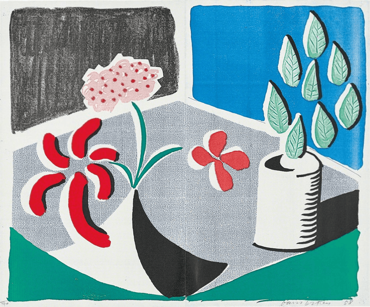 Red Flowers And Green Leaves, Separate, May 1988