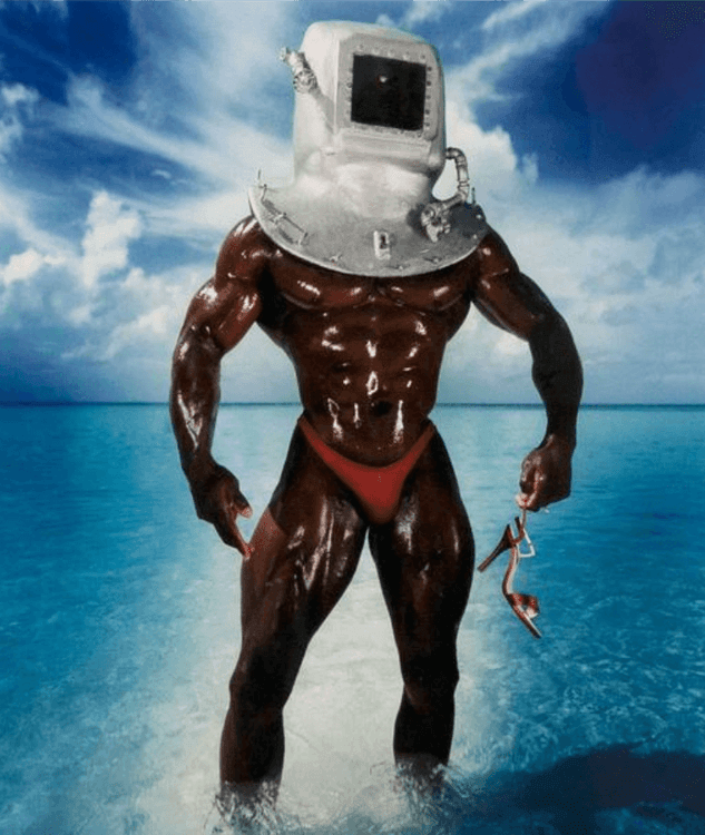 Man With Diving Bell