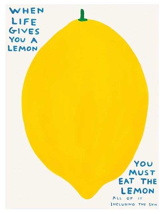 When Life Gives You a Lemon