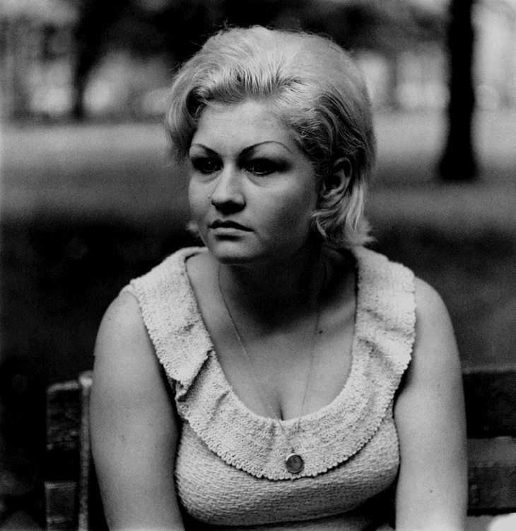 Woman With a Locket in Washington Square Park, NYC