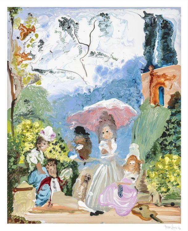 Summer Garden (after Nicolas Lavreince)