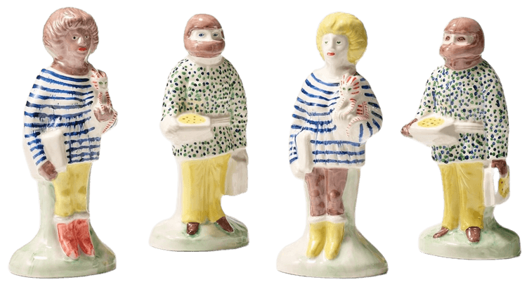 Full Set of Home Worker & Key Worker Staffordshire Figures