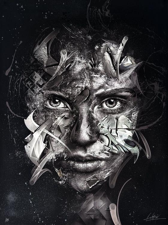 There’s a method to his madness II (Hand Embellished)