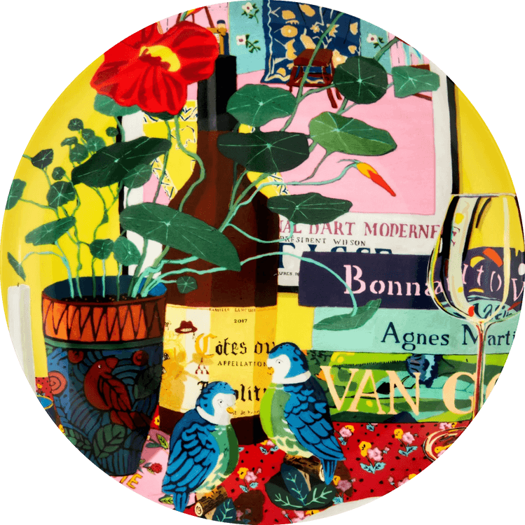 Artist Plate Project 2021 (Hilary Pecis - Nastartium)