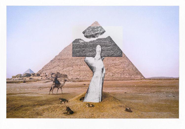 Trompe L'Oeil, Greetings From GIza, Octobre 2021, 6H01,Giza, Egypte ,2021