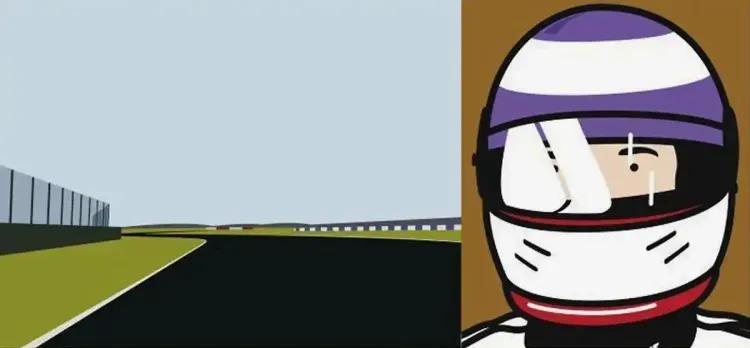 Imagine You Are Driving (Fast)/Olivier/Helmet.