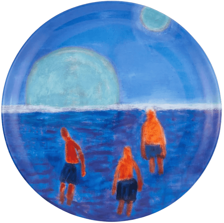 Artist Plate Project 2025 (Katherine Bradford)
