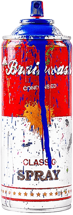 Spray Can (Blue)