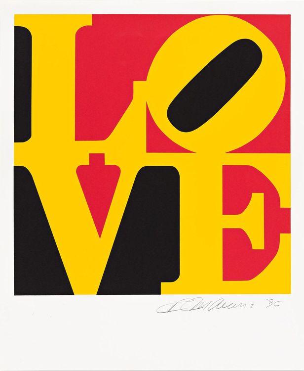 The Book of Love (Red, Yellow and Black)