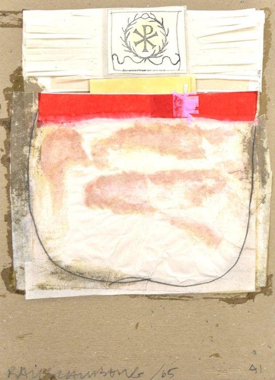 Untitled (Christian Symbol) from the North African Collage series