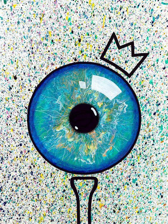 Eye on The Ball Print (Paper Print)