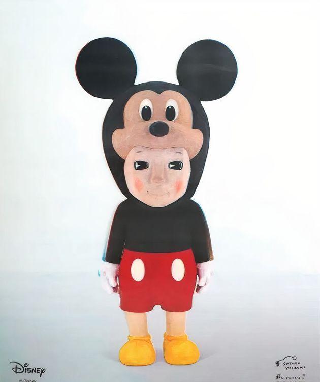 "With" Mickey Print