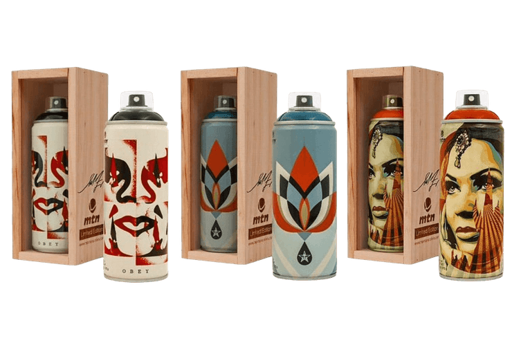 30th Anniversary Montana Spray Can Set (Hand-signed)