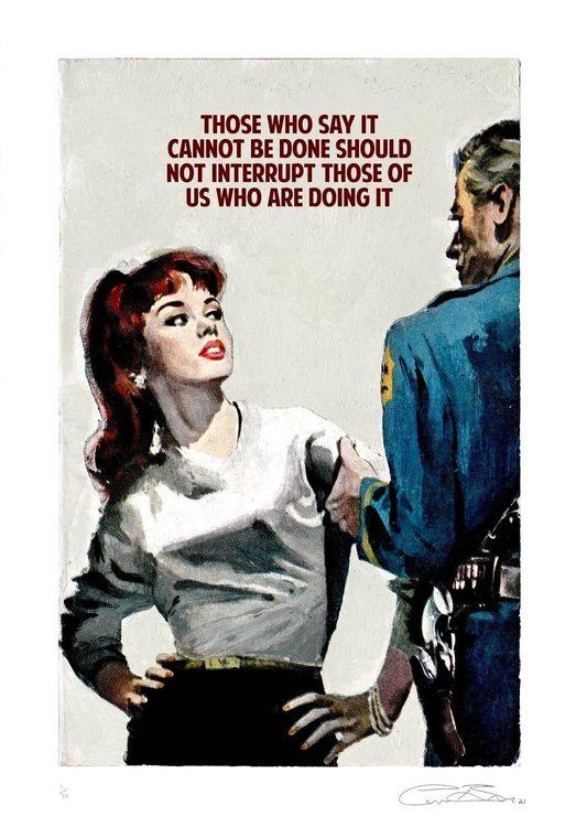 Those Who Say It Cannot Be Done (Large)