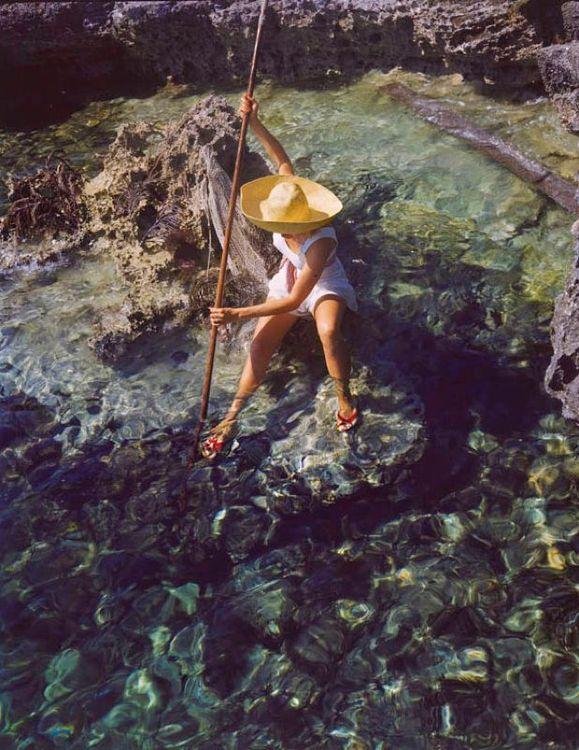 Sabina Spear Fishing