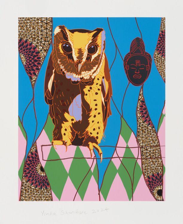 African Bird Magic (Sokoke Scops-Owl and Okuyi Mask)