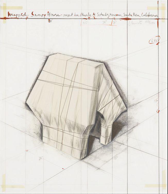 Wrapped Snoopy House